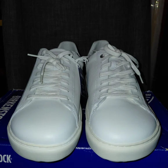 Birkenstock Bend Low Men's Classic White Sneakers - Picture 4 of 11